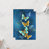 Goudvlinder Kaart (Voorkant / Achterkant in situ)