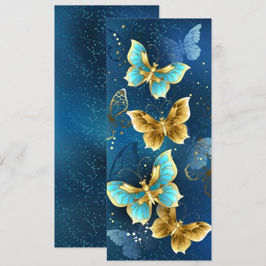 Goudvlinder Kaart (Voorkant / Achterkant)