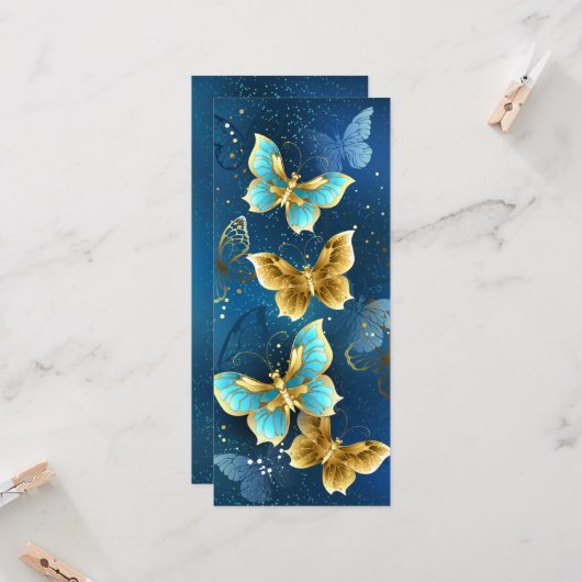 Goudvlinder Kaart (Voorkant / Achterkant in situ)