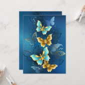 Goudvlinder Kaart (Voorkant / Achterkant in situ)