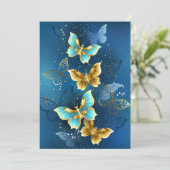 Goudvlinder Kaart (Staand voorkant)