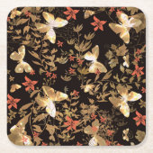 Goudvlinder Kartonnen Onderzetters (Voorkant)