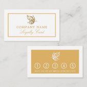  goudvlinder klantenkaartje (Voorkant / Achterkant)