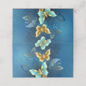 Goudvlinder Klantenkaartje (Buitenkant ongevouwen)