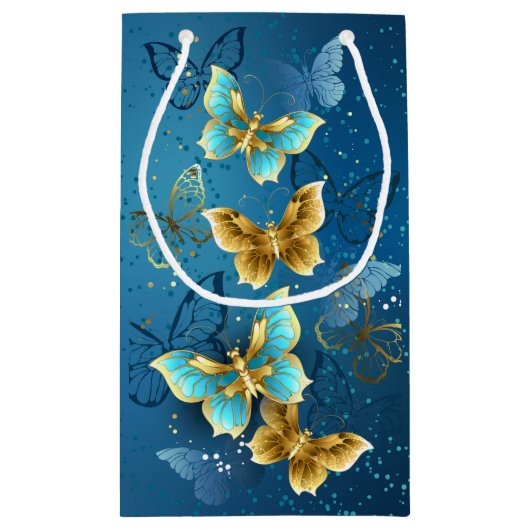 Goudvlinder Klein Cadeauzakje (Achterkant)