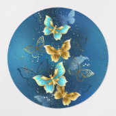 Goudvlinder Labels (Design 2)