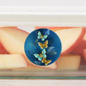 Goudvlinder Labels (Aangebracht)