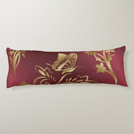 Goudvlinder Lichaamskussen (Achterkant)