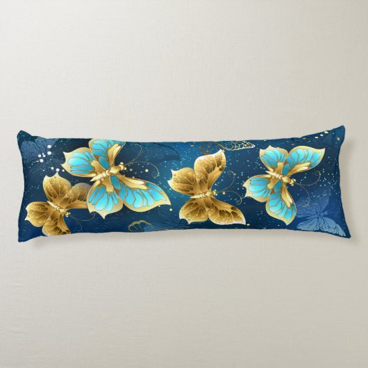 Goudvlinder Lichaamskussen (Achterkant)