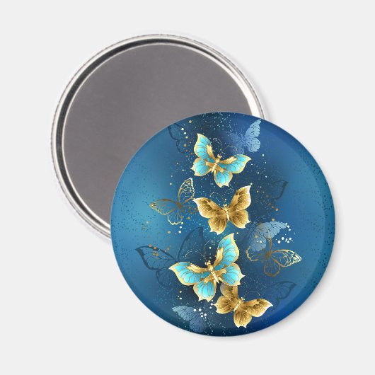 Goudvlinder Magneet (Voorkant / Achterkant)