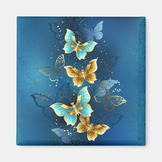 Goudvlinder Magneet (Voorkant)