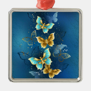 Goudvlinder Metalen Ornament
