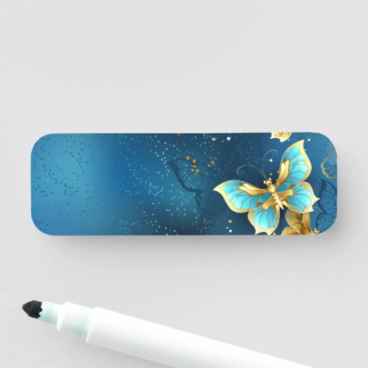 Goudvlinder Naamplaatje (In situ)