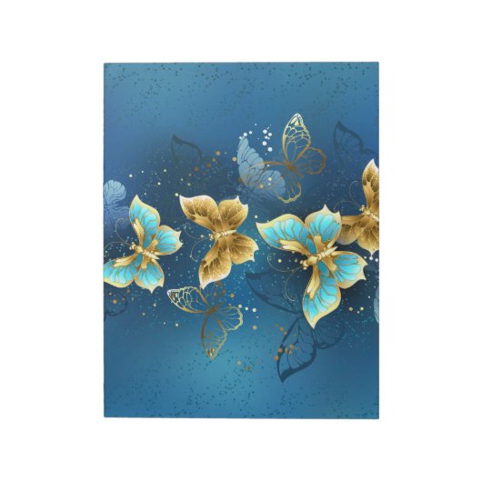 Goudvlinder Notitieblok (Linkerzijde)