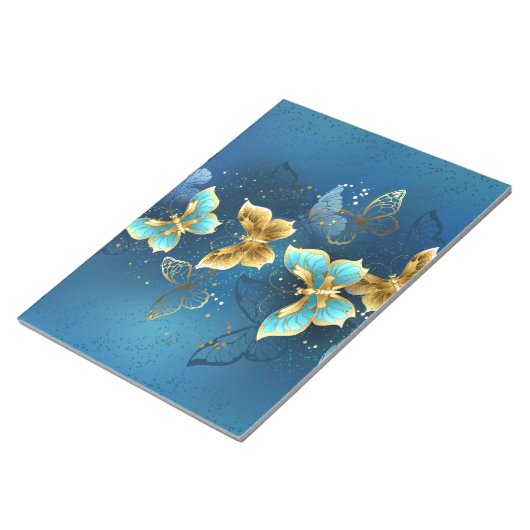 Goudvlinder Notitieblok (Schuin)