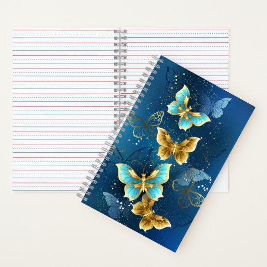 Goudvlinder Notitieboek (Binnen)