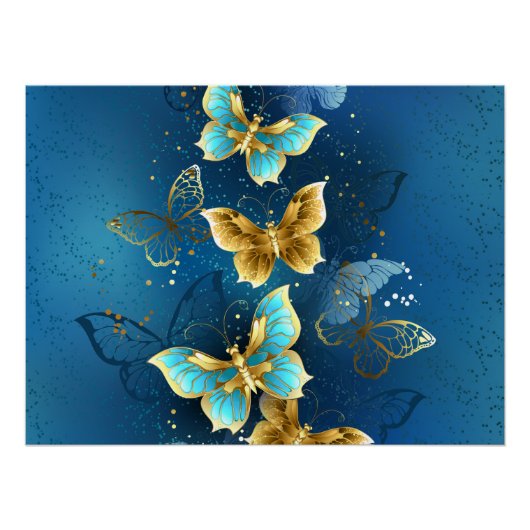 Goudvlinder Perfect Poster (Voorkant)