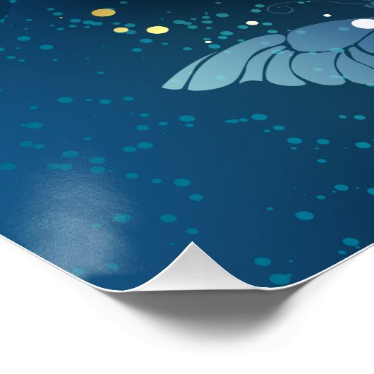 Goudvlinder Perfect Poster (Hoek)