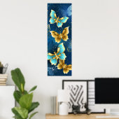 Goudvlinder Poster (Thuiskantoor)