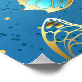 Goudvlinder Poster (Hoek)