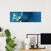 Goudvlinder Poster (Thuiskantoor)