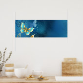 Goudvlinder Poster (Keuken)