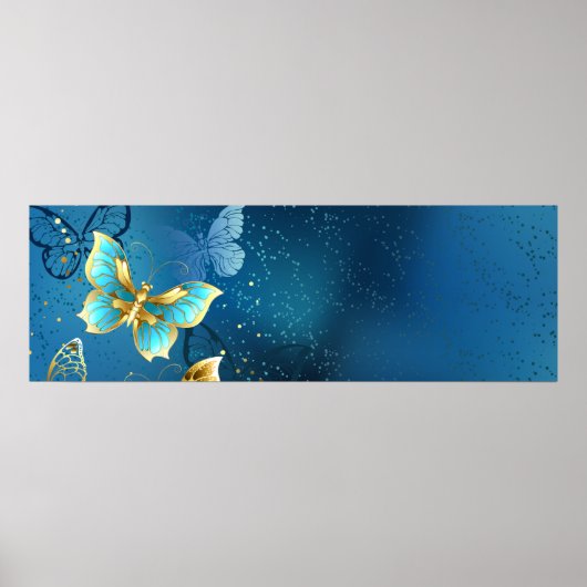 Goudvlinder Poster (Voorkant)