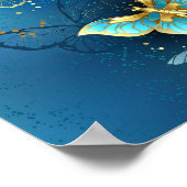 Goudvlinder Poster (Hoek)