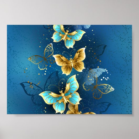 Goudvlinder Poster (Voorkant)
