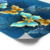 Goudvlinder Poster (Hoek)