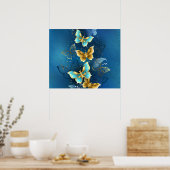 Goudvlinder Poster (Keuken)