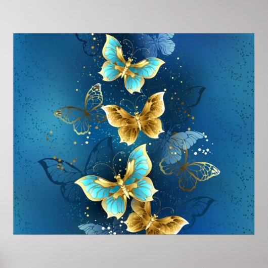Goudvlinder Poster (Voorkant)