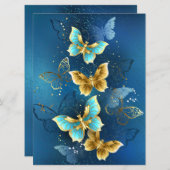 Goudvlinder Programmakaart (Voorkant / Achterkant)