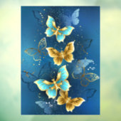 Goudvlinder Raamsticker (Vel 3)