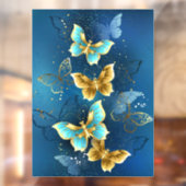 Goudvlinder Raamsticker (Vel 2)