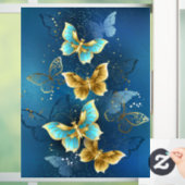 Goudvlinder Raamsticker (Huis)