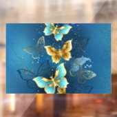 Goudvlinder Raamsticker (Vel 2)