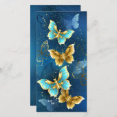 Goudvlinder Save The Date (Voorkant / Achterkant)