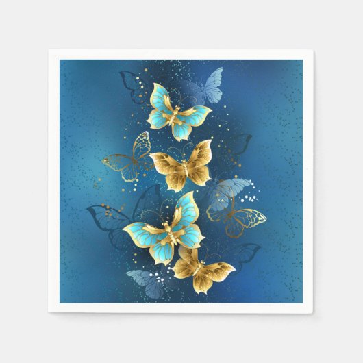 Goudvlinder Servet (Voorkant)