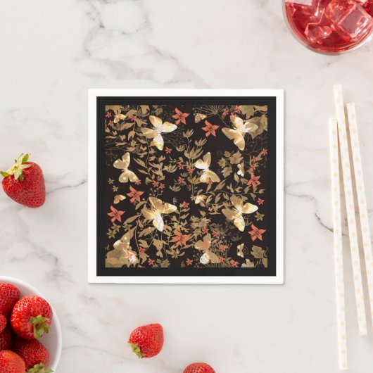 Goudvlinder Servet (Insitu)