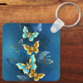 Goudvlinder Sleutelhanger (Achterkant)