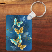 Goudvlinder Sleutelhanger (Achterkant)