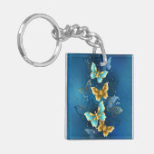 Goudvlinder Sleutelhanger (Voorkant Links)