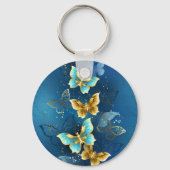 Goudvlinder Sleutelhanger (Voorkant)