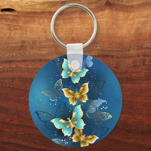 Goudvlinder Sleutelhanger (Voorkant)
