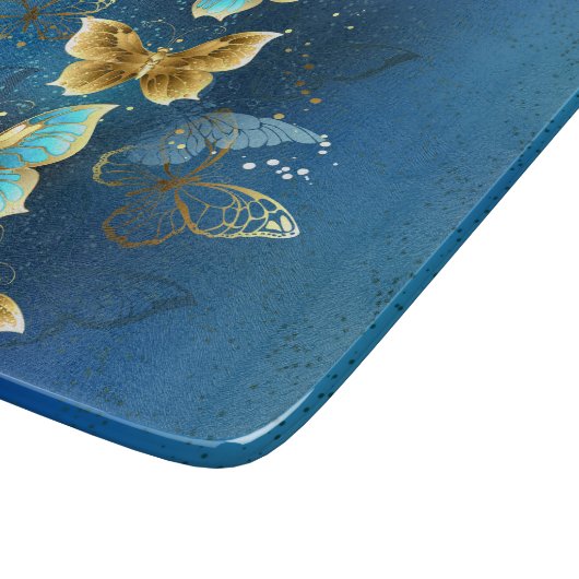 Goudvlinder Snijplank (Hoek)