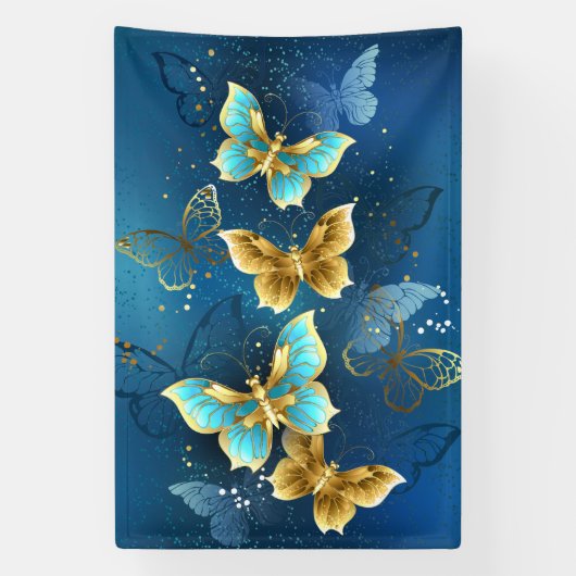 Goudvlinder Spandoek (Verticaal)