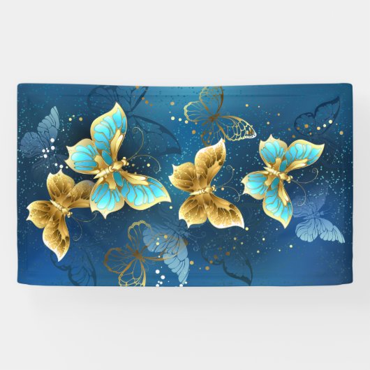 Goudvlinder Spandoek (Horizontaal)