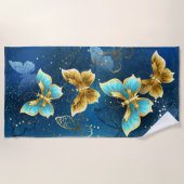 Goudvlinder Strandlaken (Voorkant)