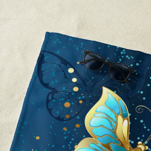 Goudvlinder Strandlaken (In situ)